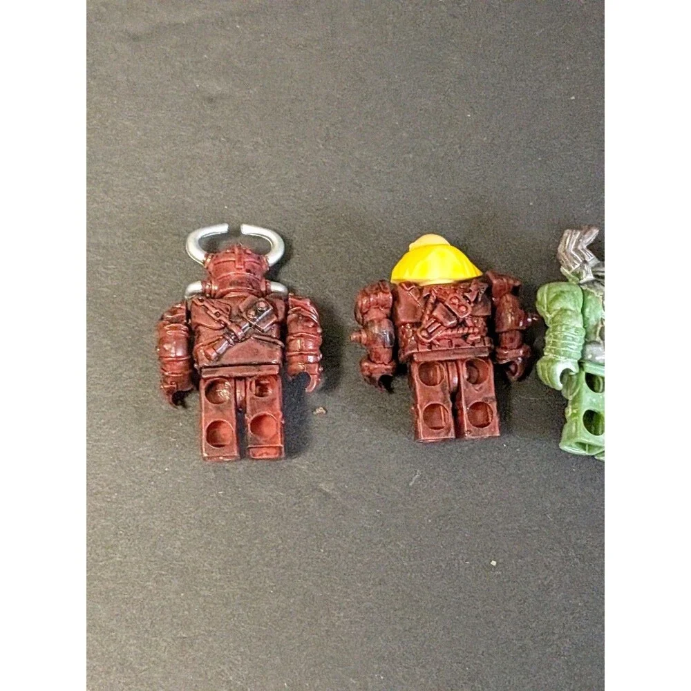 Mega Bloks Dragons Universe Krystal Wars Mini Figure Lot Of 6
